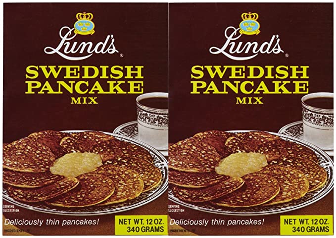  Lund's Swedish Pancake Mix - 12 oz - 2 ct  - 810009591009