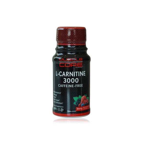 Muscle Core L-Carnitine 3000mg berry-flavoured 60ml - Waitrose UAE & Partners - 810011081116