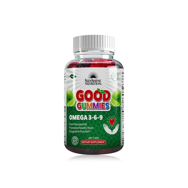 Sunshine Nutrition good gummies omega 3-6-9 60's - Waitrose UAE & Partners - 810011085565