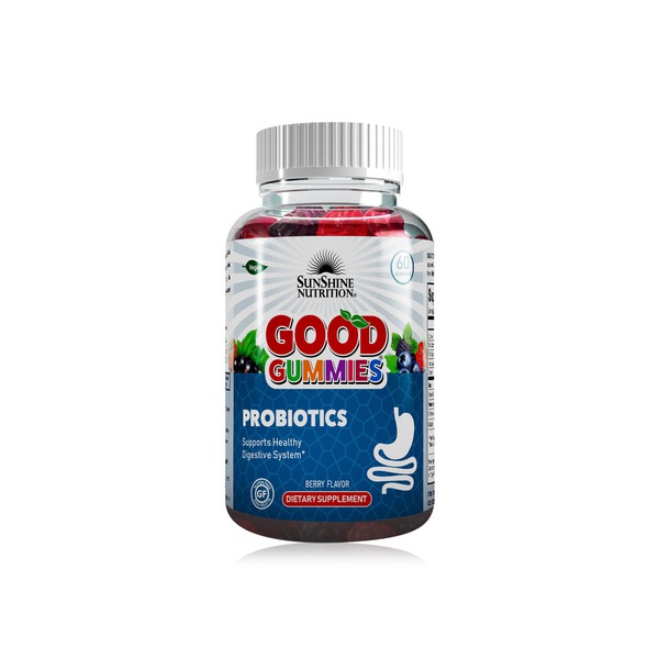 Sunshine Nutrition good gummies probiotics 60's - Waitrose UAE & Partners - 810011085619