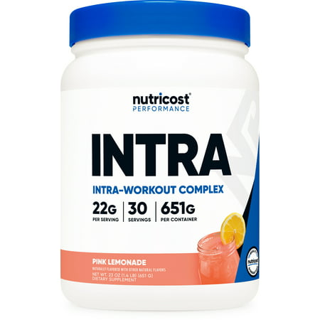 Nutricost Intra-Workout Powder 30 Servings (Pink Lemonade) - Non-GMO Supplement - 810014672380