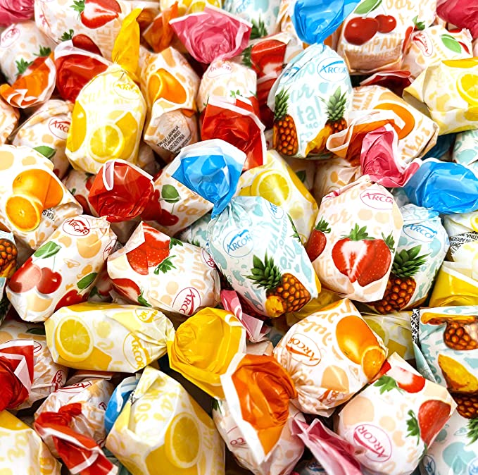 Arcor Fruit Filled Hard Candy Bon Bons, Bulk Pack (16 Ounce) - 810016542544