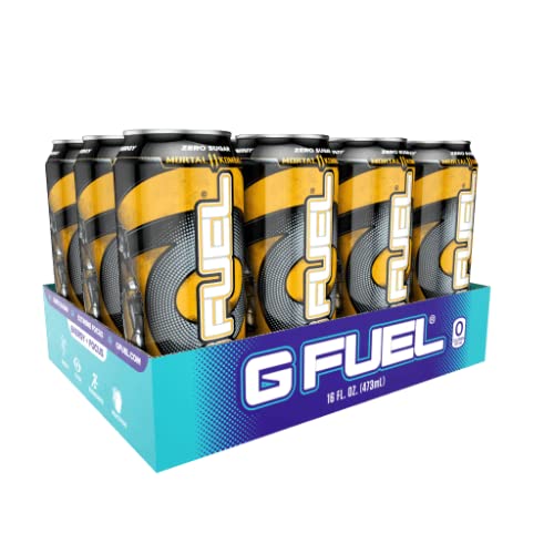  G Fuel, Sugar Free Energy Drink, Scorpion Sting, 16 fl oz (12 cans)  - 810044881585