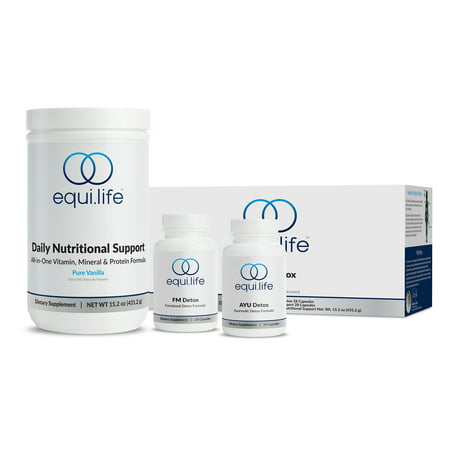 EquiLife - Dr. Cabral Detox 7-Day Full-Body Detox (Vanilla 14 Servings) - 810047580829