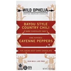 Wild Ophelia Dark Chocolate Bar - 810048011476