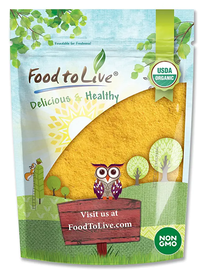 Organic Mango Powder, 2 Pounds - Non-GMO, Made from Raw Dried Fruit, Unsulfured, Vegan, Bulk, Great for Baking, Juices, Smoothies, Yogurts, Contains Maltodextrin, No Sulphites - 810054365273