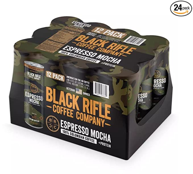  Black Rifle Coffee Company Espresso Mocha (11 oz., 24 pk.)  - 810071976391