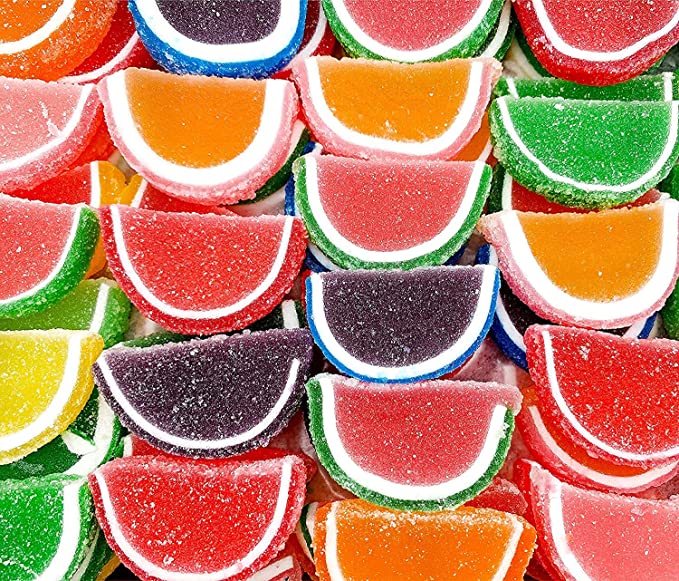  Funtasty Jelly Slices Assorted Fruit Candy, Vegan Friendly, Gluten Free Old Fashioned Gummy Sweets - 5 Pounds Bulk (160 ct.)  - 810082970340