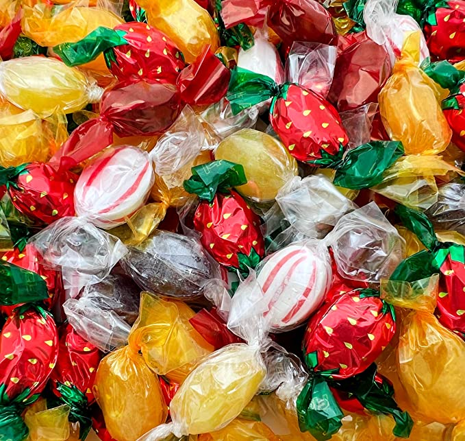  Funtasty Old School Hard Candy Assortment, Old-fashioned Treats, Bulk Pack 2 Pounds  - 810082973624