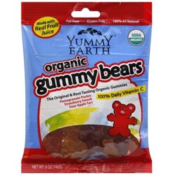 Yummy Earth Gummy Bears - 810165014107