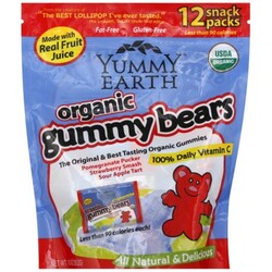 Yummy Earth Gummy Bears - 810165014275