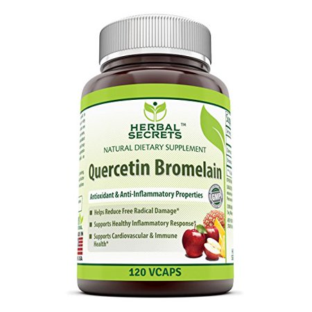 Herbal Secrets Quercetin With Bromelain 800 Mg 120 VCaps - 810180027250