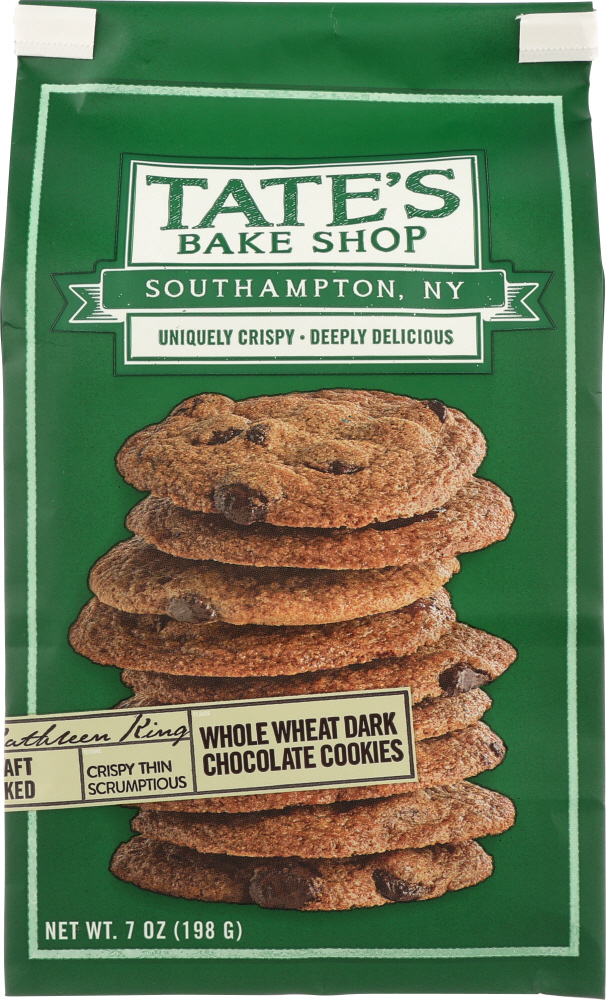 Whole Wheat Dark Chocolate Cookies, Whole Wheat Dark Chocolate - 810291001040