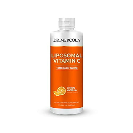 Dr. Mercola Liquid Liposomal Vitamin C 1 000 mg per Serving - 810487039314