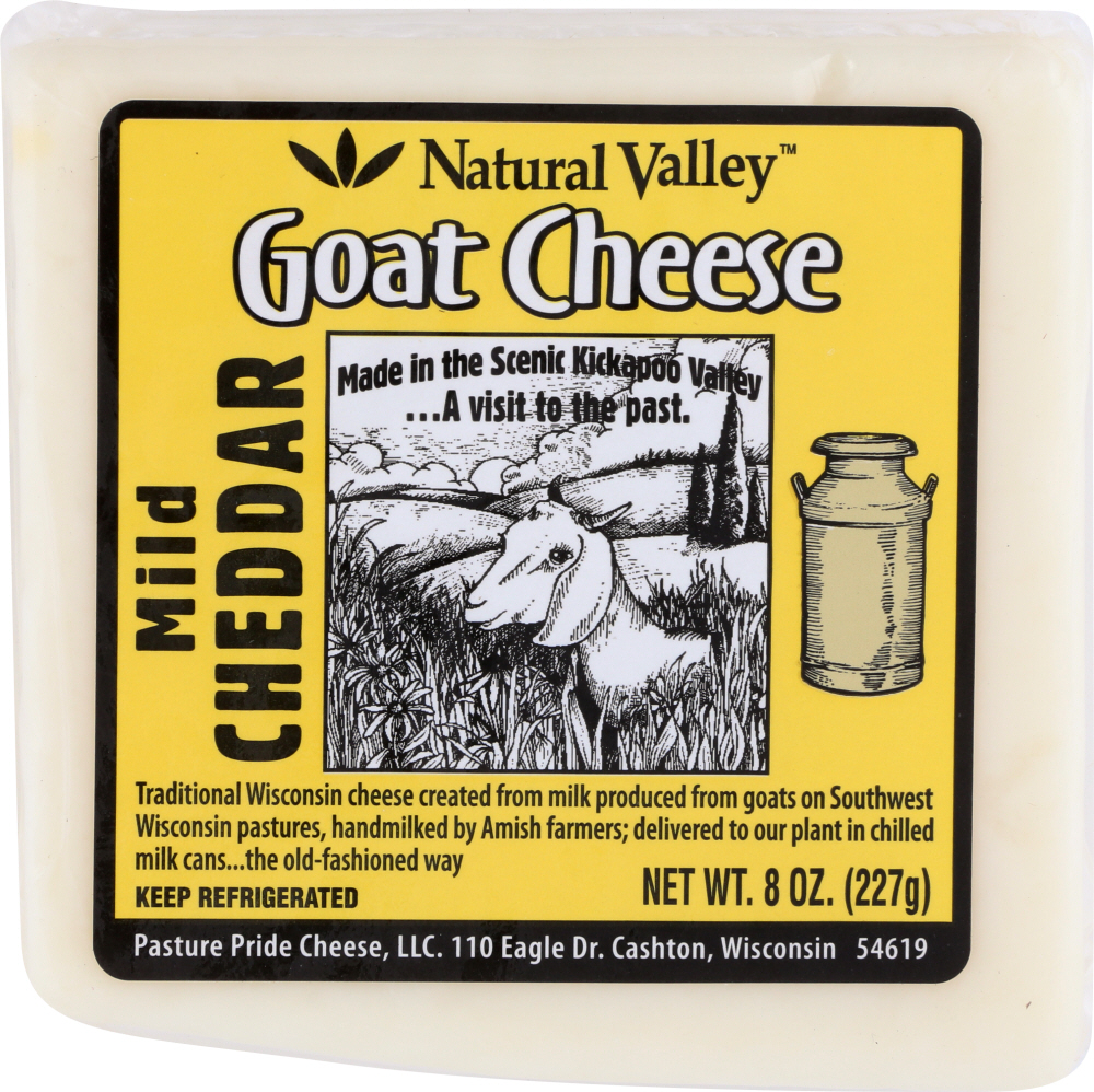Milk Cheddar Goat Cheese - chocolove