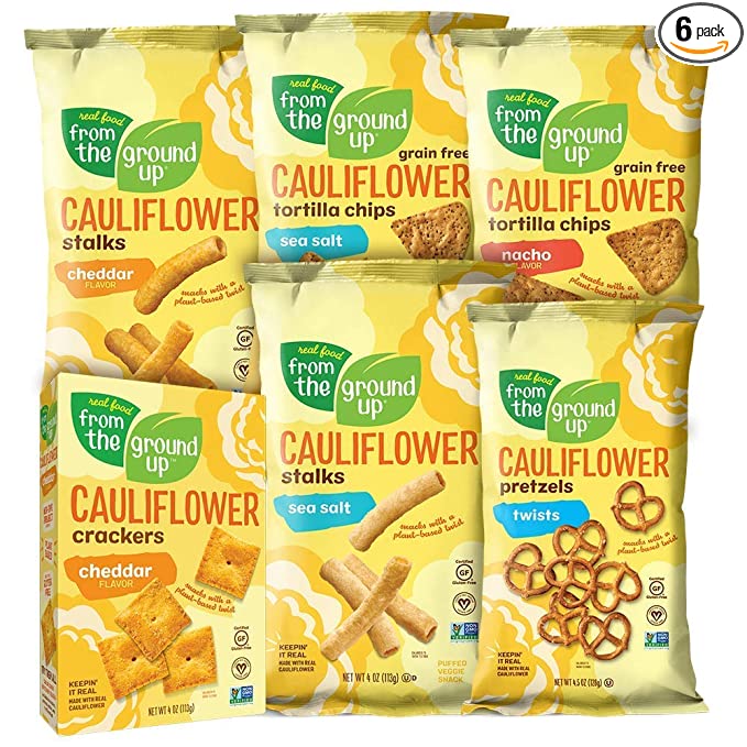  Real Food From the Ground Up Cauliflower Sampler Variety Pack - 810571031385