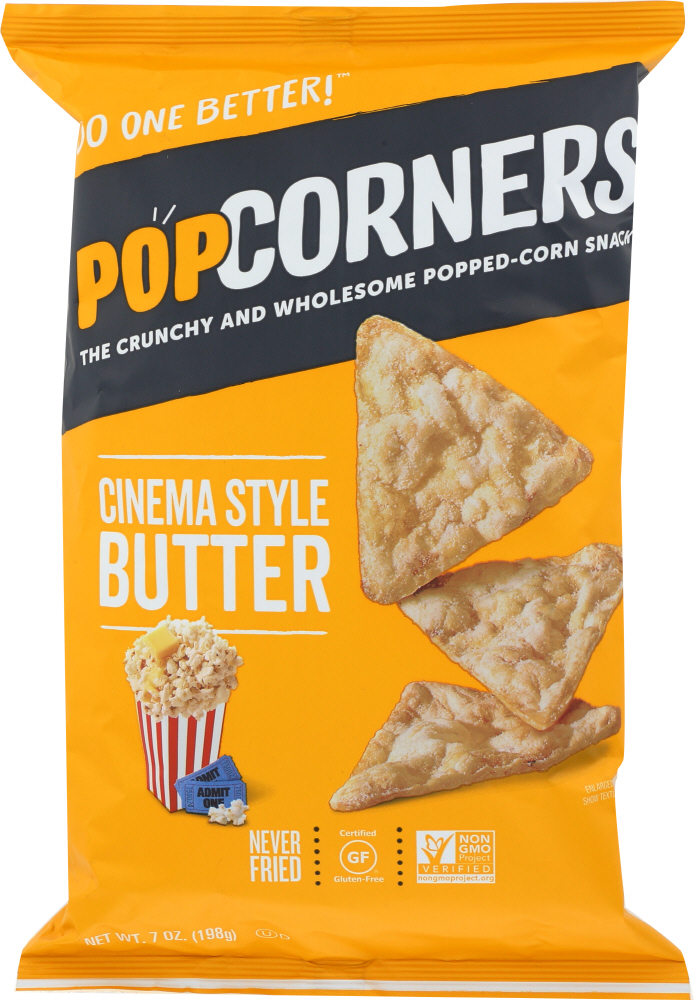 POPCORNERS: Cinema Style Butter, 7 oz - 0810607020680