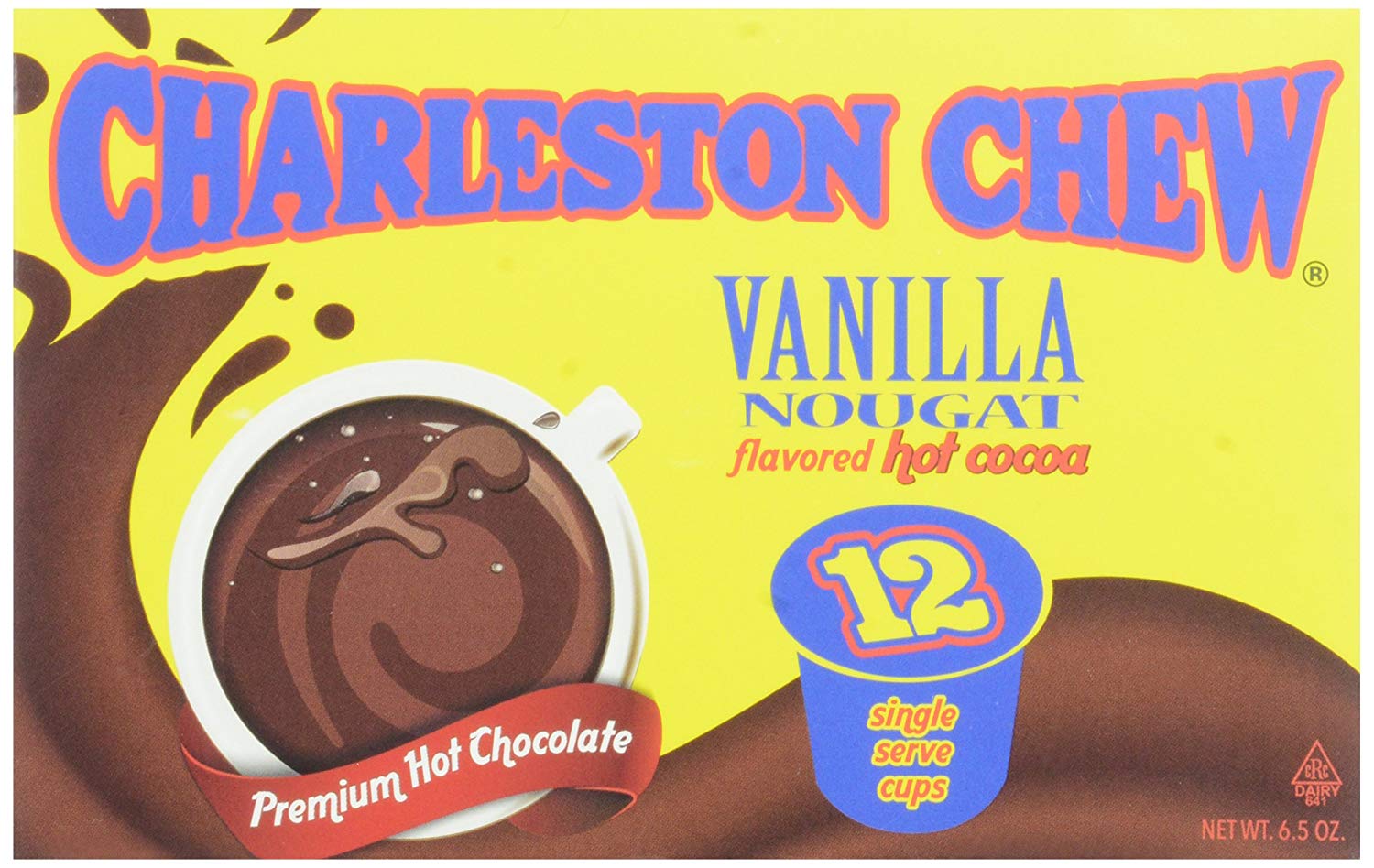 COCOA HOT TOOTSIE ROLL: Charleston Chew Vanilla Hot Cocoa, 12 pc - 0810683022226