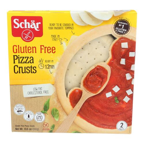 Schar Gluten Free Pizza Crusts, 10.6 Ounce - 810757010081