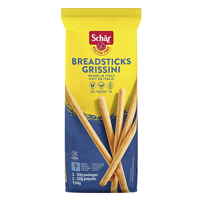  Schar Gluten Free Breadsticks - 3 x 50g - 810757010531