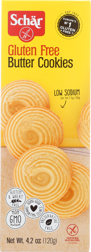Gluten Free Butter Cookies - 810757011323