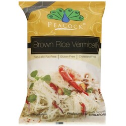 Peacock Brown Rice Vermicelli - 810791011327