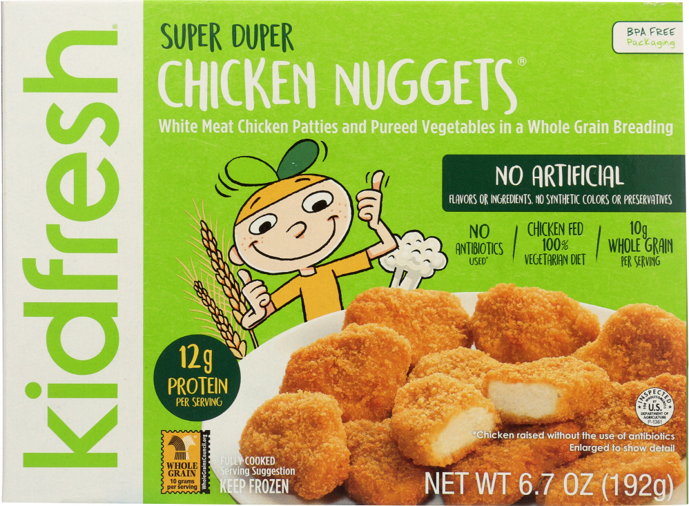 Kidfresh, Super Duper Chicken Nuggets - 810882010024