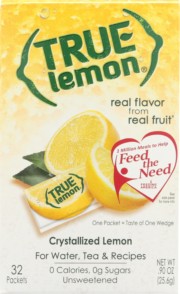 Crystallized Lemon, Unsweetened - 810979001256