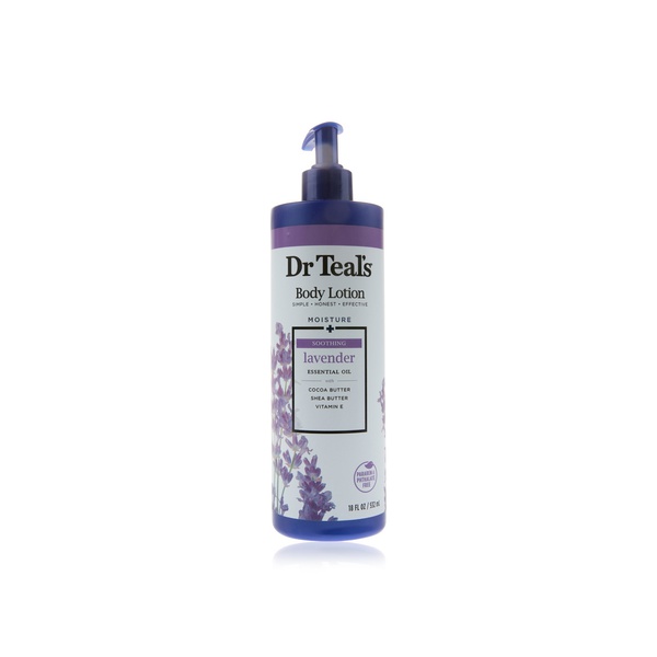 Dr Teal's soothing lavender body lotion 532ml - Waitrose UAE & Partners - 811068019336