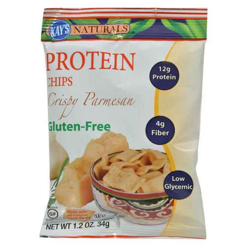 Kay's Naturals Better Balance Protein Chips Crispy Parmesan - 1.2 Oz - Case Of 6 - 0811178009050