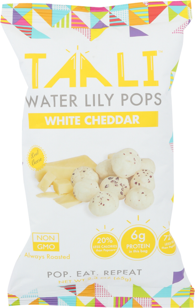 Taali - Water Lily Pops Wht Cheddar - Case Of 6-2.3 Oz - 811307030016