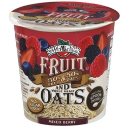 Brothers All Natural Fruit and Whole Grain Oats - 811387012094