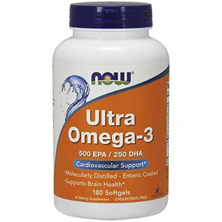 now supplements, ultra omega-3, 180 softgels - 811409438819
