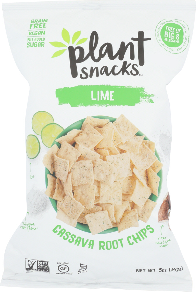 Lime Cassava Root Chips, Lime - 811464030010