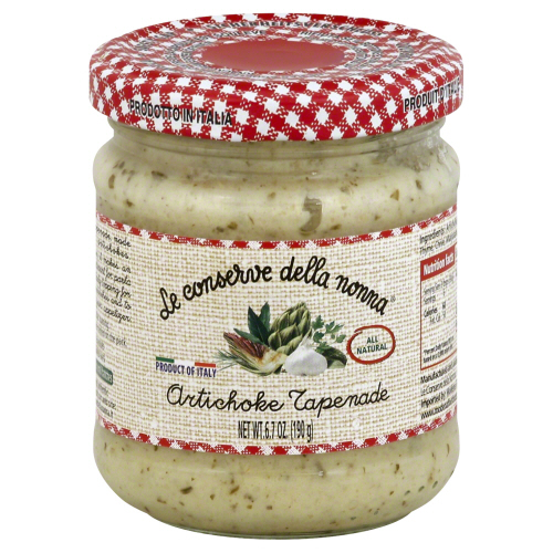 CONSERVE DELLA NONNA: Artichoke Tapenade Italian, 6.7 fl oz - 0811477013550