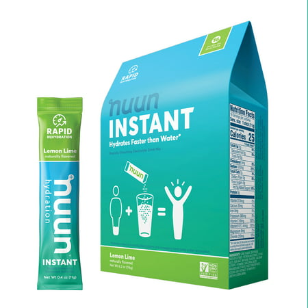 Electrolyte Powder Packets for Rapid Hydration | Nuun Instant (Lemon-Lime, 16 Servings) (B08CL4T62Y) - 811660023199