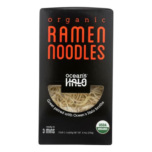 Ocean's Halo Organic Ramen Noodles - Case Of 5 - 8.4 Oz - 811670030040