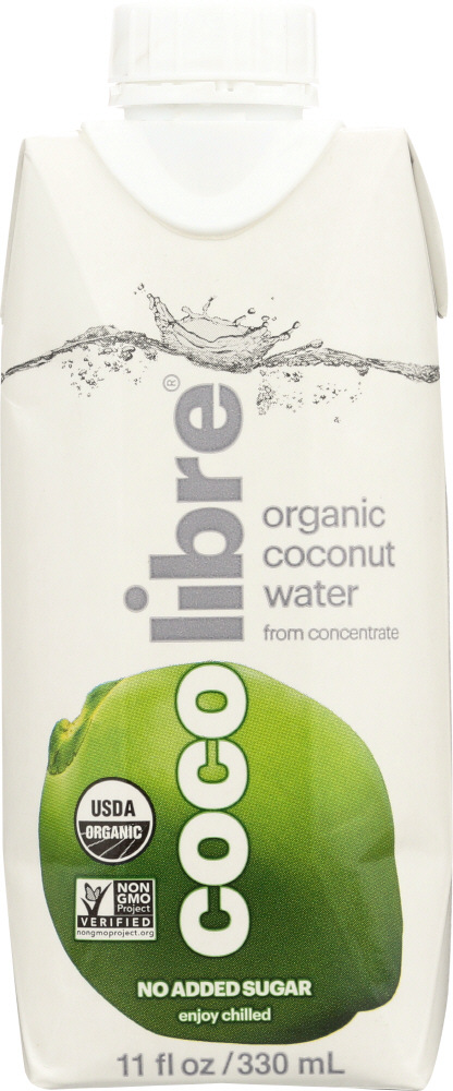 COCO LIBRE: Pure Organic Coconut Water, 11 oz - 0812161010480