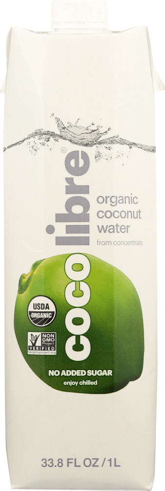 Pure Organic Coconut Water From Concentrate - 812161010671