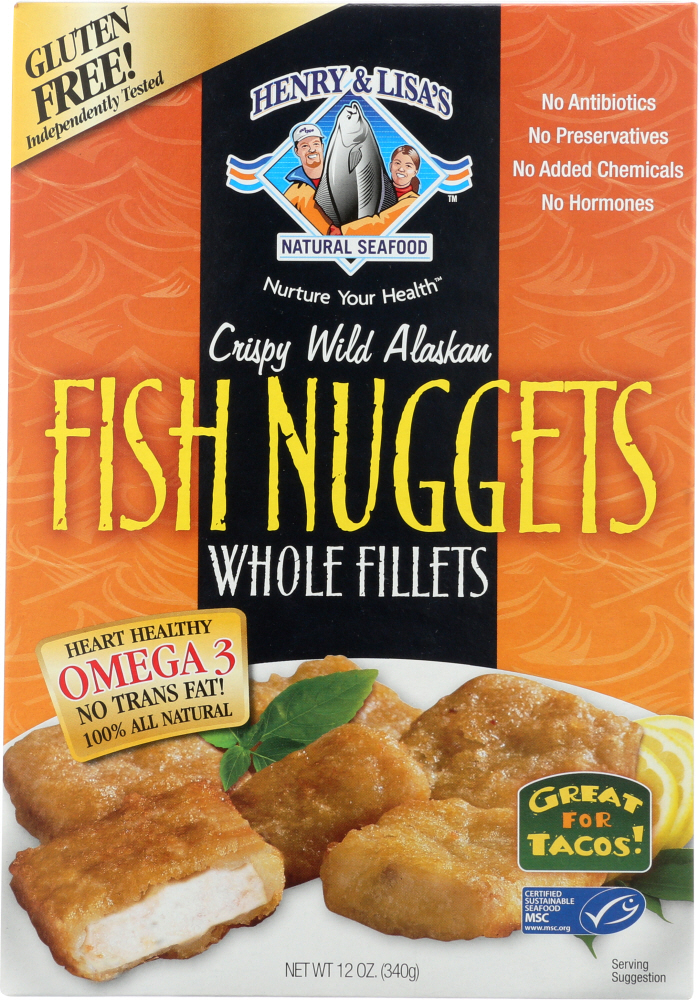 Crispy Wild Alaskan Fish Nuggets - 812410000385
