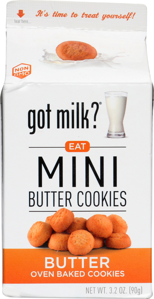 Got Milk?, Mini Cookies, Butter - 812590020937