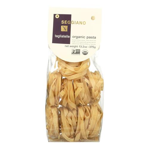 Seggiano Organic Tagliatelle Pasta - Case Of 8 - 13.25 Oz - 812603020145