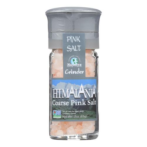 HIMALANIA: Himalayan Coarse Pink Salt Grinder, 3 oz - 0812907013058