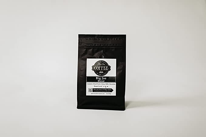  Big Joe Dark Blend Gourmet Whole Bean Coffee, 12 oz bag, 100% Arabica Smooth Freshly Roasted Coffee  - 813430028809