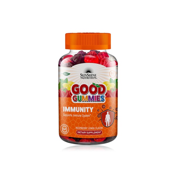 Sunshine Nutrition good gummies immunity gummies 60's - Waitrose UAE & Partners - 813523002426