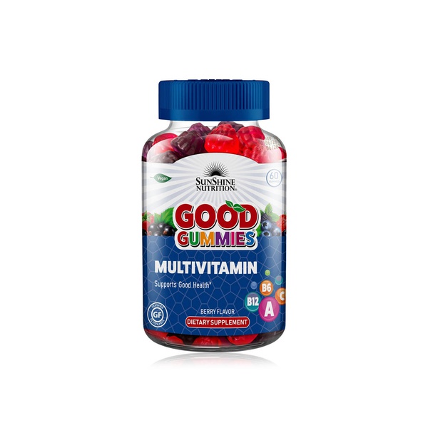 Sunshine Nutrition good gummies multivitamins gummies 60's - Waitrose UAE & Partners - 813523002440