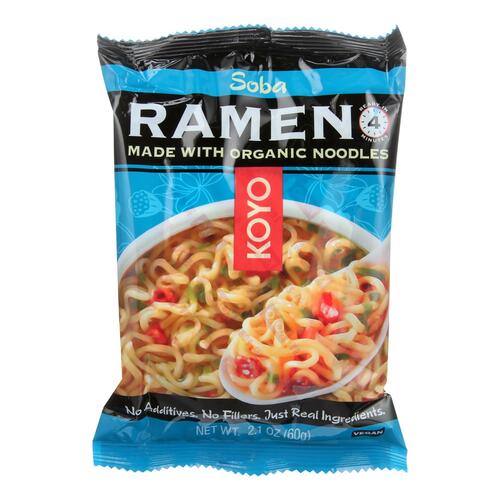 Koyo Buckwheat Shoyu Ramen - Case Of 12 - 2.1 Oz - 813551002146