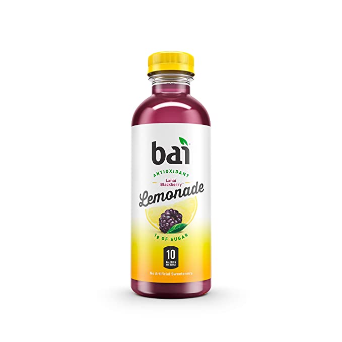 bai Lanai Blackberry Lemonade, 18 Fl Oz - 813694025590