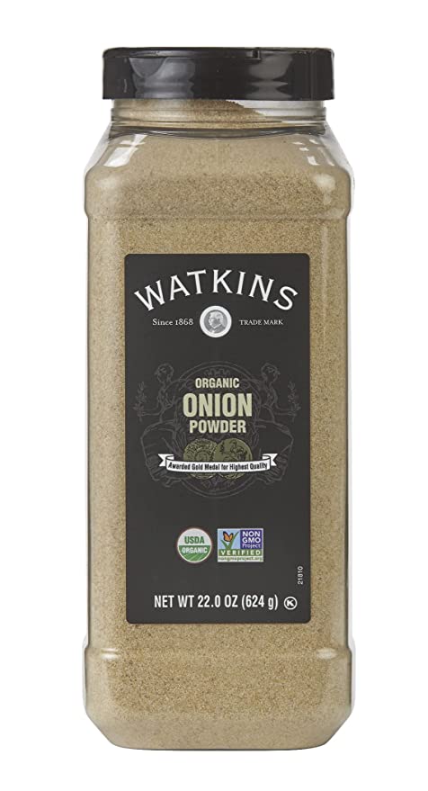  Watkins Gourmet Spice, Organic Onion Powder, 22.0 oz. Bottle, 1 Count (21810)  - 813724025156