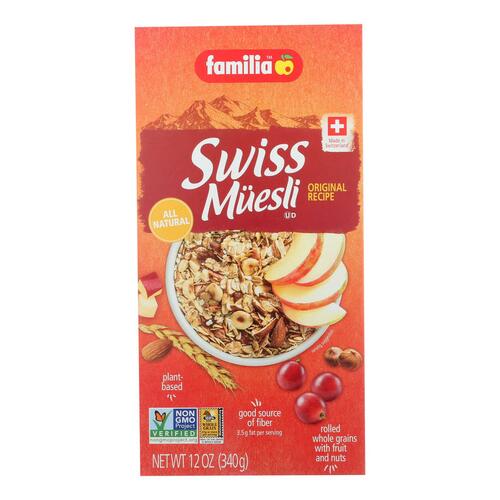 Familia Swiss Muesli - Original - Case Of 6 - 12 Oz - 813730010030